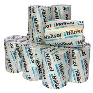 رول کاغذ حرارتی مشکی 40متری هانسول Hansol 8cm